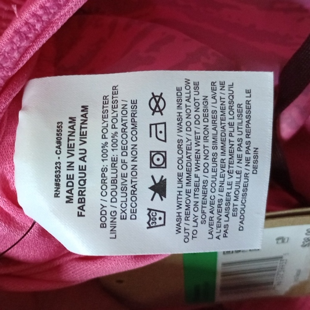 Nike Dry Fit Running Athletic Activewear Pink Shorts New With Tags Size XL - Picture 7 of 7